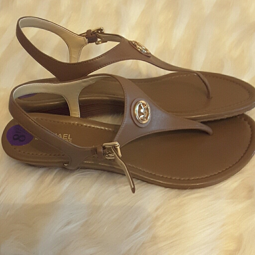Michael kors flat sandals with heel - Picture 5 of 8